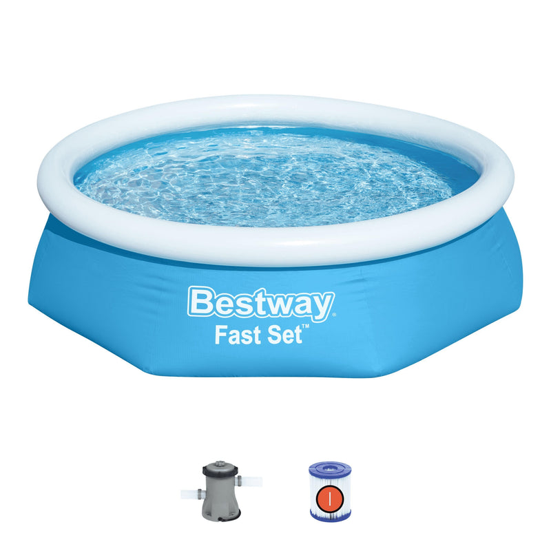 Bestway zwembad fast set set rond 244-AQUA-FUN | ALPC-Bouwhof shop