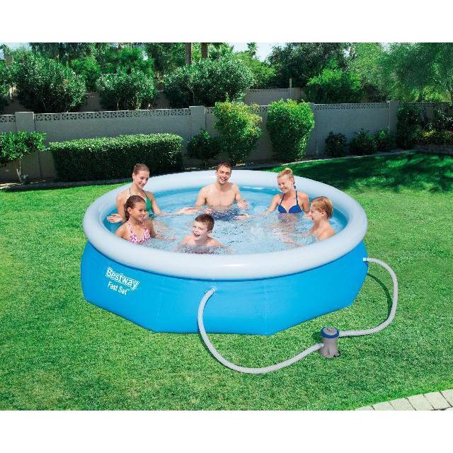 Bestway zwembad fast set set rond 305-AQUA-FUN | ALPC-Bouwhof shop (6569545007280)