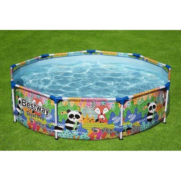 Bestway zwembad steel pro rond dieren 274-AQUA-FUN | ALPC-Bouwhof shop (6751837585584)