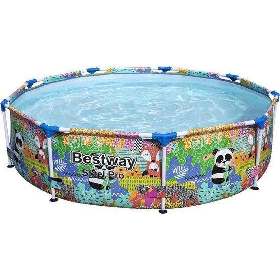 Bestway zwembad steel pro rond dieren 274-AQUA-FUN | ALPC-Bouwhof shop (6751837585584)