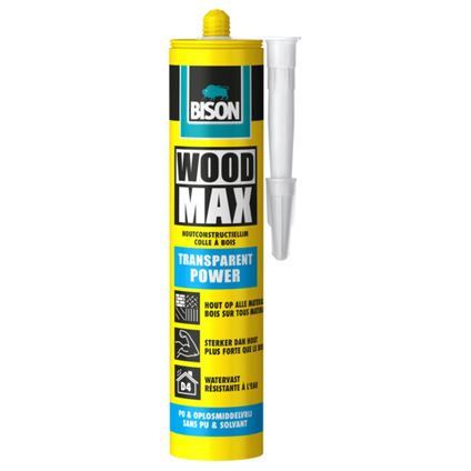 Bison Wood Max houtconstructielijm kit 320 gr-AKZO NOBEL COATINGS (verf & behang)-Bouwhof shop