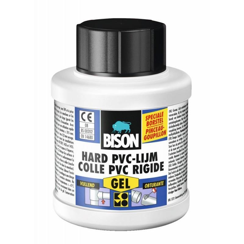 BISON HARD PVC LIJM GEL -250ML/FLACON + APPLICATOR-AKZO NOBEL COATINGS (installatie)-Bouwhof shop (6162800902320)