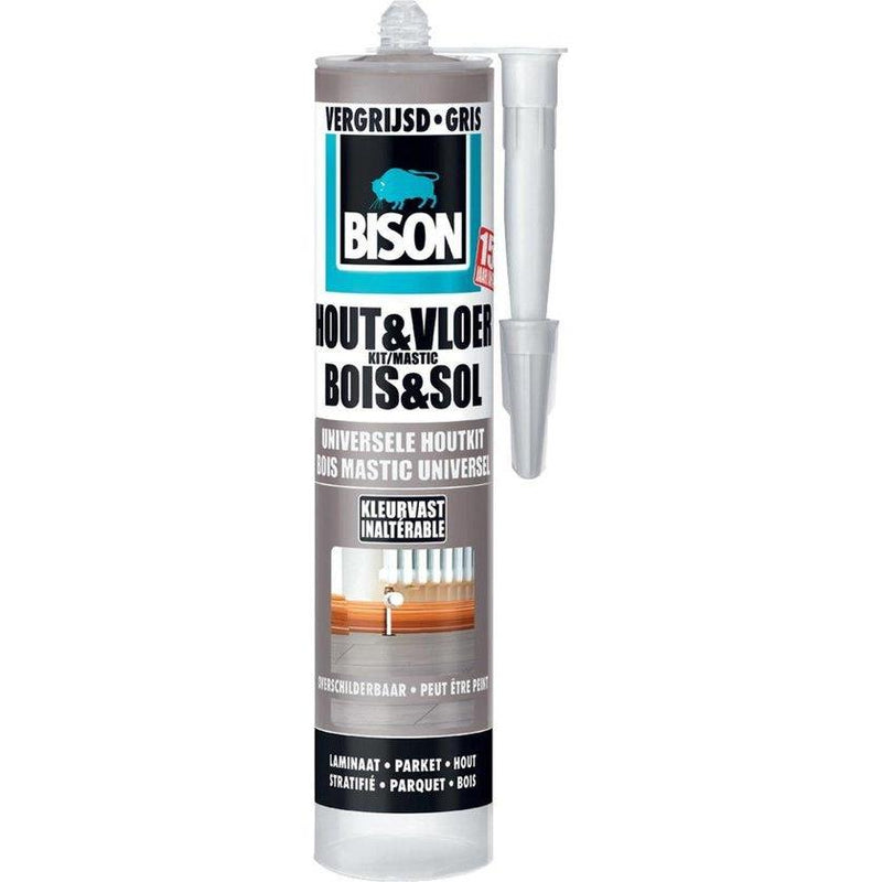 BISON HOUT&VLOER KIT VERGRIJSD 300ML/KOKER-AKZO NOBEL COATINGS (verf & behang)-Bouwhof shop (6535794098352)