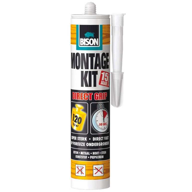 Bison montagekit direct grip -370gr/koker-AKZO NOBEL COATINGS (verf & behang)-Bouwhof shop (6207465128112)
