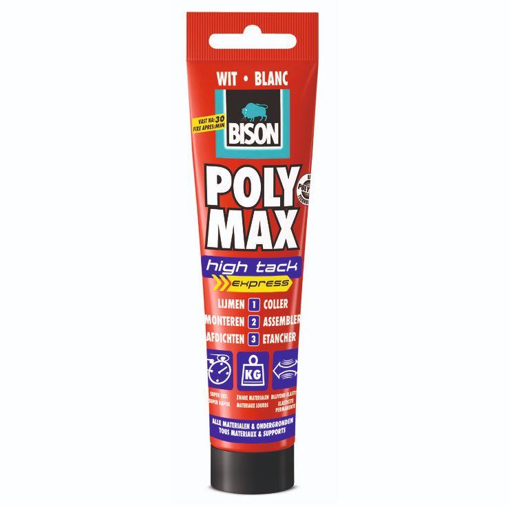 Bison polymax high tack express wit 165 gr.-AKZO NOBEL COATINGS (verf & behang)-Bouwhof shop (6135158243504)