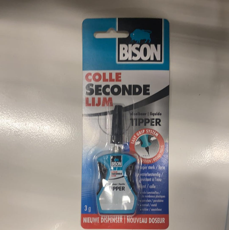 Bison secondelijm tipper vloeibaar 3gr-AKZO NOBEL COATINGS (verf & behang)-Bouwhof shop (6535794983088)