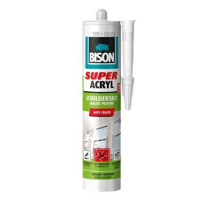 BISON SUPER ACRYLAAT SCHILDERSKIT ANTI-CRACK -300ML/KOKER-AKZO NOBEL COATINGS (verf & behang)-Bouwhof shop (6171991933104)