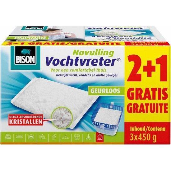 BISON VOCHTVRETER NEUTRAAL BAG 450GR BOX NIEUW-AKZO NOBEL COATINGS (verf & behang)-Bouwhof shop (6535792951472)