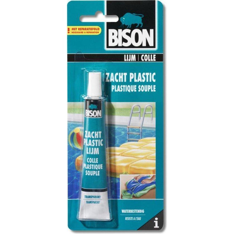 BISON ZACHT PLASTICLIJM 25ML/TUBE + FOLIE KAART-AKZO NOBEL COATINGS (verf & behang)-Bouwhof shop (6535793377456)