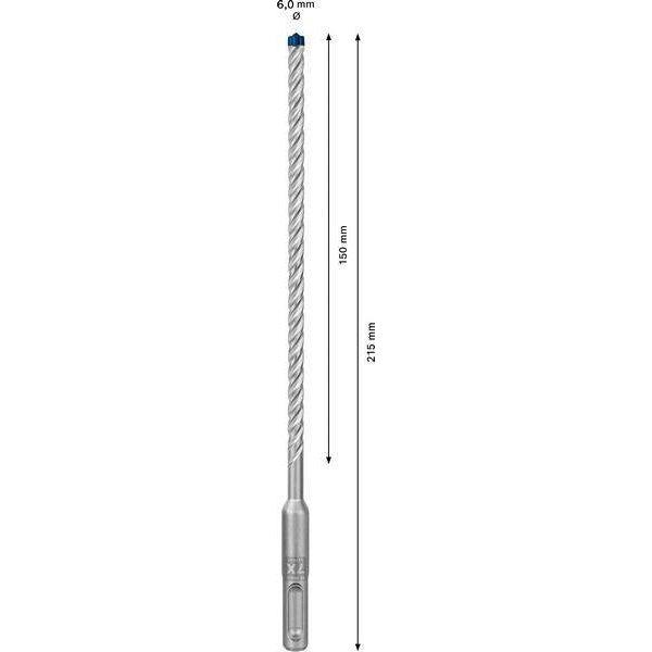 Bosch expert hamerboor sds plus-7x 6x150x215mm-ROBERT BOSCH-Bouwhof shop (6979981902000)