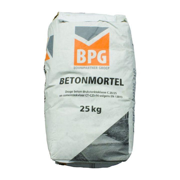 BPG BETONMORTEL C20/25 ZAK 25 KG-BOUWLOG [BO] (bouwen)-Bouwhof shop (6170257260720)
