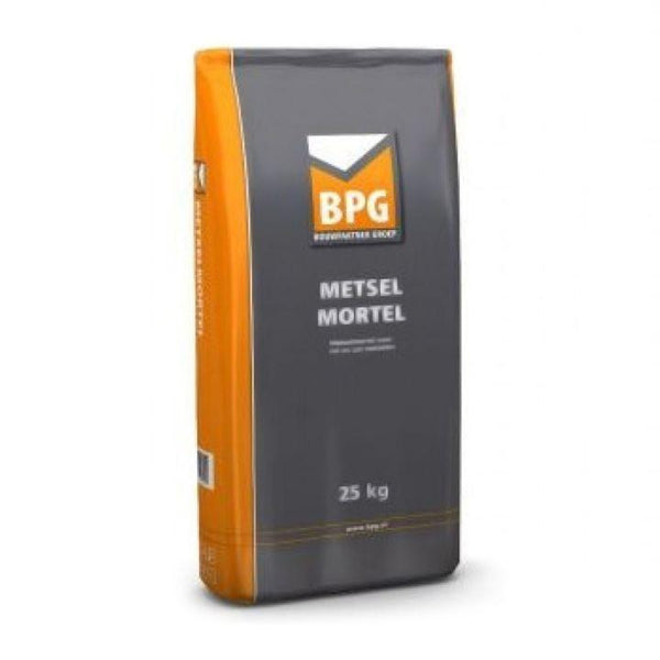 BPG METSELMORTEL (M5 ZONDER KALK) 25 KG.-BOUWLOG [BO] (bouwen)-Bouwhof shop (6170257293488)