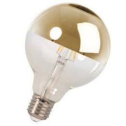 Calex LED kopspiegel globelamp 220-240V 3.5W 250lm E27 G95 goud 2300K dimbaar-ELECTRO CIRKEL (installatie)-Bouwhof shop