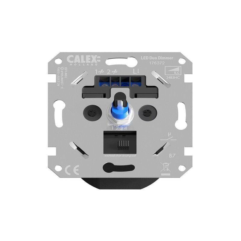 CALEX INBOUWDIMMER VOOR LED. 230V (LED 70W) - (GLS 150W)-ELECTRO CIRKEL (installatie)-Bouwhof shop (6135156146352)