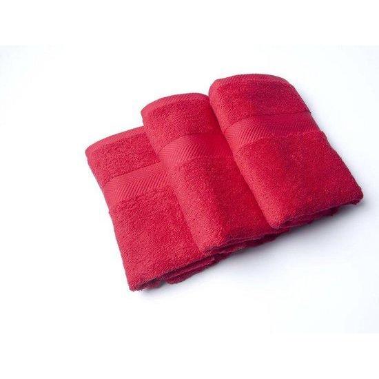 CASALIN HANDDOEK ROYAL TOUCH SCHARLAKENROOD 50X100-OURSON-Bouwhof shop (6179631530160)