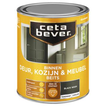 Ceta Bever Deur & Kozijn binnenbeits transparant 0597 black wash 750 ml.-AKZO NOBEL COATINGS (verf & behang)-Bouwhof shop