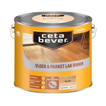 Ceta Bever Vloer & parketlak transparant 0103 blank 2.5 liter-AKZO NOBEL COATINGS (verf & behang)-Bouwhof shop