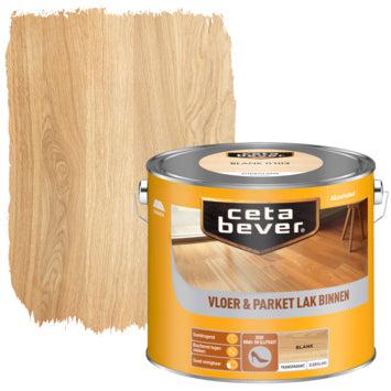 Ceta Bever Vloer & parketlak transparant 0103 blank 2.5 liter-AKZO NOBEL COATINGS (verf & behang)-Bouwhof shop