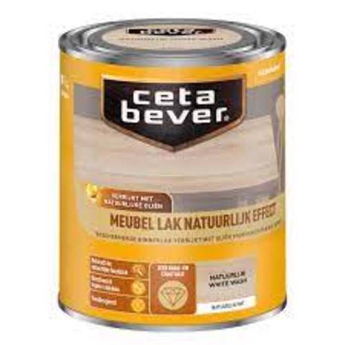 Ceta Bever meubellak natuurlijk white wash 750 ml.-AKZO NOBEL COATINGS (verf & behang)-Bouwhof shop