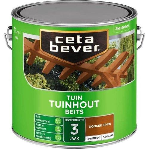 CetaBever / Tuinhoutbeits / 009 Donker eiken / 2.5L-AKZO NOBEL COATINGS (verf & behang)-Bouwhof shop (6169026691248)