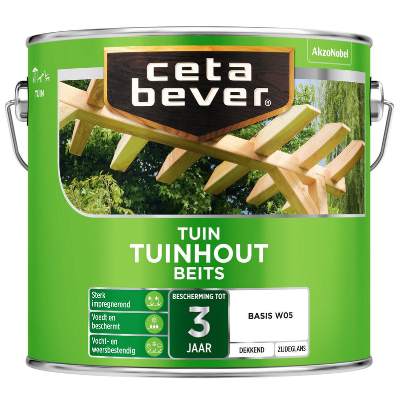CetaBever Tuinhoutbeits / W05 / 2.5 liter-AKZO NOBEL COATINGS (verf & behang)-Bouwhof shop (6712859492528)