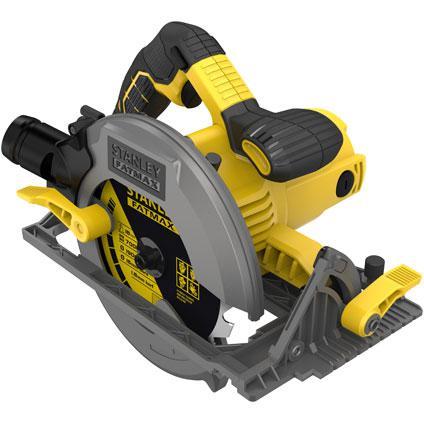 Cirkelzaag 1650W zaagbladdiameter 190 mm. + accessoire + koffer-STANLEY BLACK & DECKER-Bouwhof shop (6766286864560)