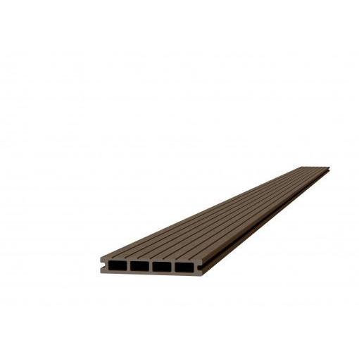 COMPOSIET DEKDEEL 2.3X14.5X300 CM. BRUIN-WOODVISION [BO]-Bouwhof shop (6148977524912)