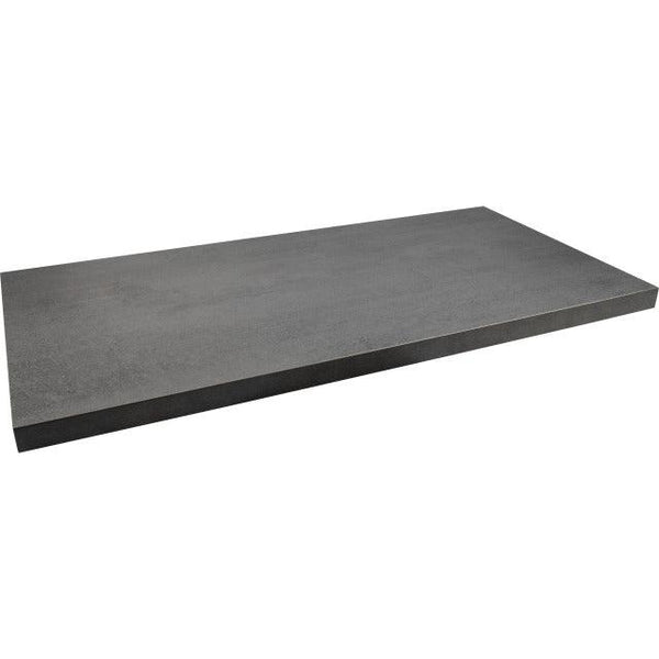 Cornat plank opzetwastafel 100x50cm antraciet-CONMETALL (sanitair) | CELLE-Bouwhof shop
