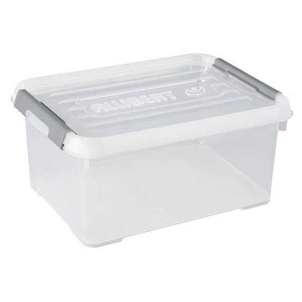 Curver Handy+ opbergbox 15 liter transparant-KETER BENELUX-Bouwhof shop (6969691504816)