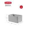 Curver beton box s 4 ltr. Lichtgrijs-KETER BENELUX-Bouwhof shop (6171995177136)
