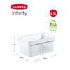 Curver infinity box dots 4.5 Ltr. - 100% Recycled wit-KETER BENELUX-Bouwhof shop (6171995373744)