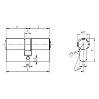 DOM plura Cilinder *** 30/40-DOM NEDERLAND [BO]-Bouwhof shop (6690937995440)