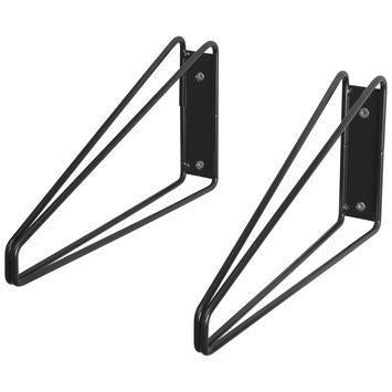 Duraline plankdrager dubbel laag zwart 24x13.5cm 4pp-FETIM GROUP (bouwen)-Bouwhof shop (6699766546608)