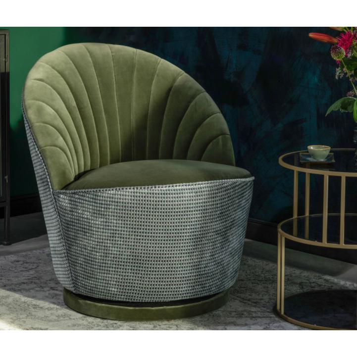 Dutchbone fauteuil madison olive-ZUIVER [BO]-Bouwhof shop (6207496061104)