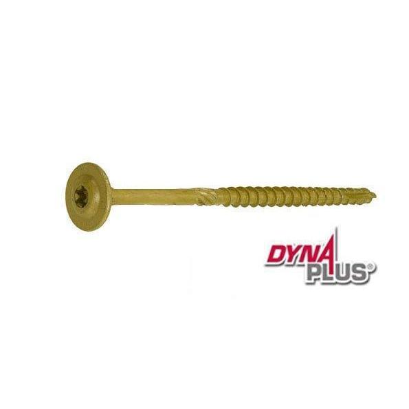 DYNAPLUS HOUTBOUWSCHROEF AR-BRONZE TK TX-30 6.0X100/55 (50)-HOENDERDAAL-Bouwhof shop (6137694814384)