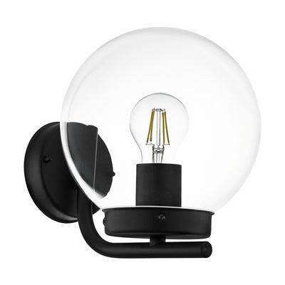 Eglo LED wl Taverna E27 60 W zwart/helder (7093193343152)