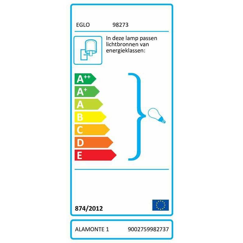 Eglo outdoor alamonte wandlamp zwart-EGLO VERLICHTING NEDERLAND B.V-Bouwhof shop (6588184953008)
