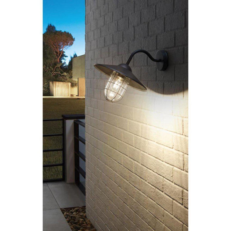 Eglo Outdoor Melgoa wandlamp zwart (7093193736368)