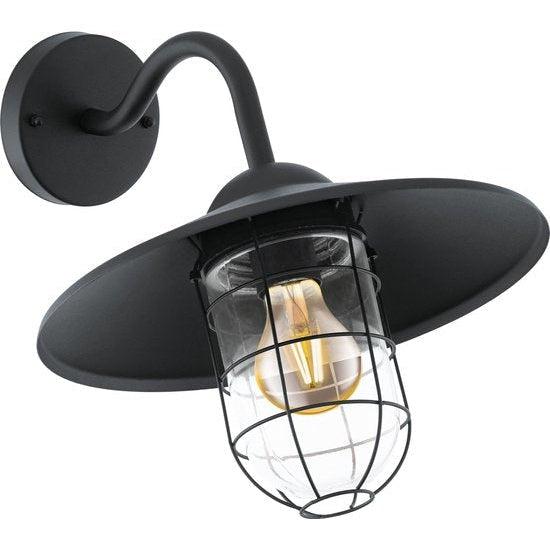 Eglo Outdoor Melgoa wandlamp zwart (7093193736368)