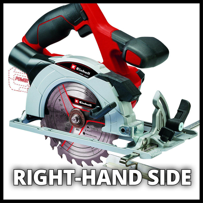 EINHELL HANDCIRKELZAAG TE-CS 18/150 LI SOLO POWER X-CHANGE-EINHELL (ijzerwaren)-Bouwhof shop (6212931944624)