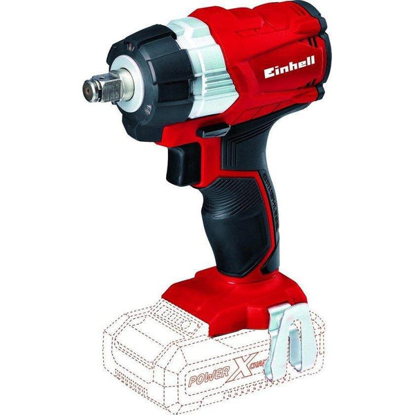 EINHELL SLAGMOERSLEUTEL POWER X-CHANGE TE-CW 18 LI SOLO ACCU-EINHELL (ijzerwaren)-Bouwhof shop (6212929716400)