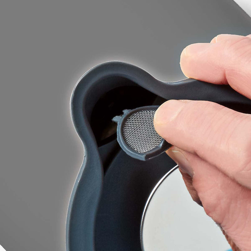 Elektrische waterkoker. 1.7 l. Soft-touch. grijs-NEDIS [BO] (installatie)-Bouwhof shop