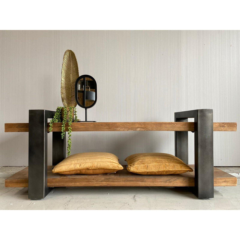 Eleonora tv meubel mango 150 cm. Zwart-ELEONORA [BO]-Bouwhof shop (6535798292656)