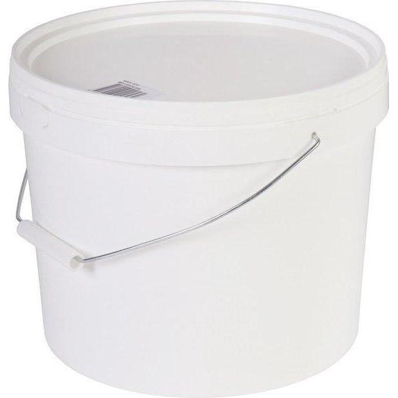 Emmer 10 liter wit met deksel-TALEN TOOLS [BO] (huishoud)-Bouwhof shop (6627255582896)