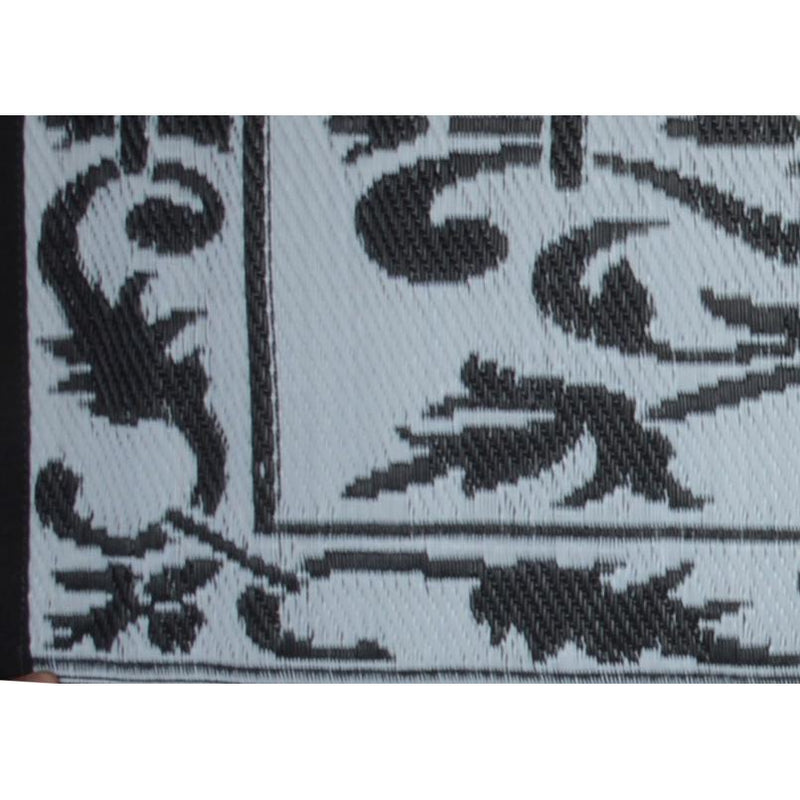 Esschert design balkontapijt zwart/wit 197.5X72.4 Cm.-ESSCHERT DESIGN-Bouwhof shop (6569550184624)