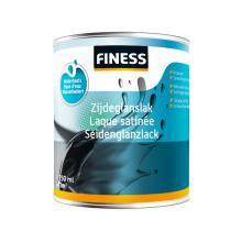 FINESS ZIJDEGLANSLAK WATERBASIS ACRYL BINNEN WINTER GRIJS 750 ML.-SIER PLEISTER SPECIALIST (18400)-Bouwhof shop (6144858030256)