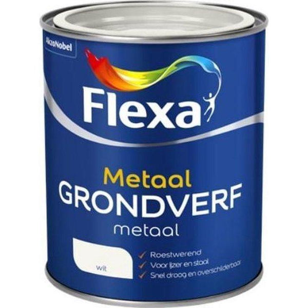 FL GRONDVERF METAAL 750MLWIT-AKZO NOBEL COATINGS (verf & behang)-Bouwhof shop (6169025970352)