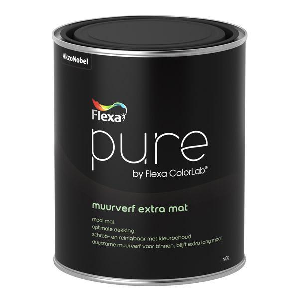 FLEXA PURE MUURVERF EX MAT N00 930ML-AKZO NOBEL COATINGS (verf & behang)-Bouwhof shop (6169025446064)