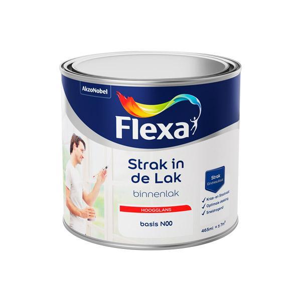 FLEXA STRAK IN DE LAK HOOGGLANS WG N00 465 ML-AKZO NOBEL COATINGS (verf & behang)-Bouwhof shop (6169023938736)