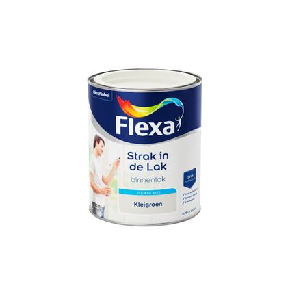 FLEXA STRAK IN DE LAK WATERGEDRAGEN ZIJDEGLANS KLEIGROEN 0.75L-AKZO NOBEL COATINGS (verf & behang)-Bouwhof shop (6169024331952)